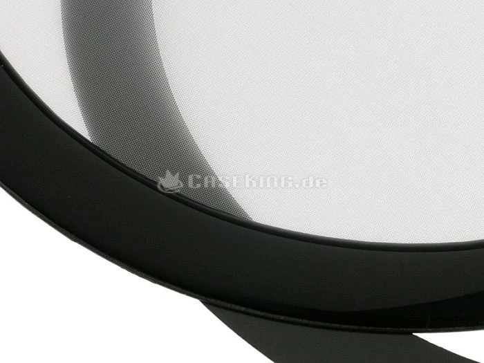DEMCiflex Staubfilter 225mm rund schwarz/weiß