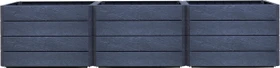 Garantia Ergo Vario 2 Hochbeet 80x180cm stone