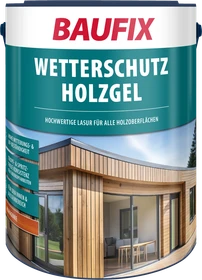 Baufix Wetterschutz Holzgel mahagoni, 5l