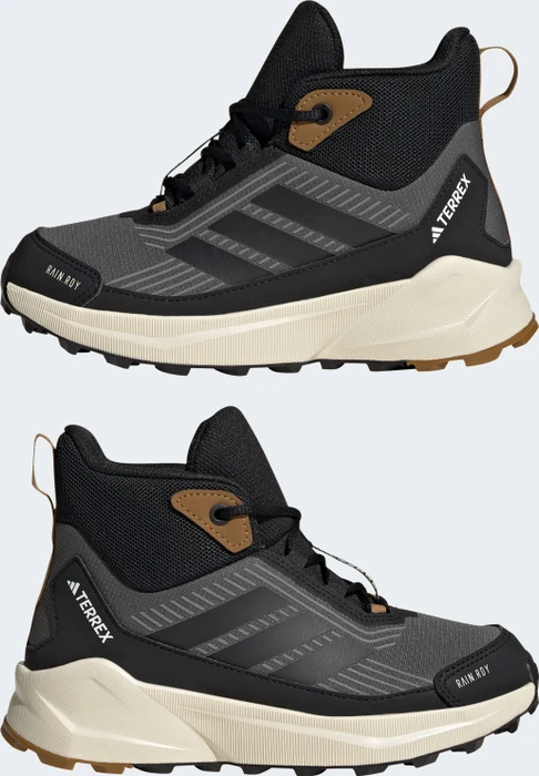 adidas Terrex Trailmaker 2 Mid Rain.RDY grey six/core black/bronze strata (Junior)