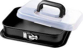 WMF Kaiser Bake & Take Springform Backform mit Haube 35x24cm (3201004041)