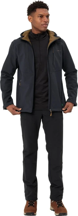 Vaude Cyclone Hooded Funktionsjacke black/oat (Herren)