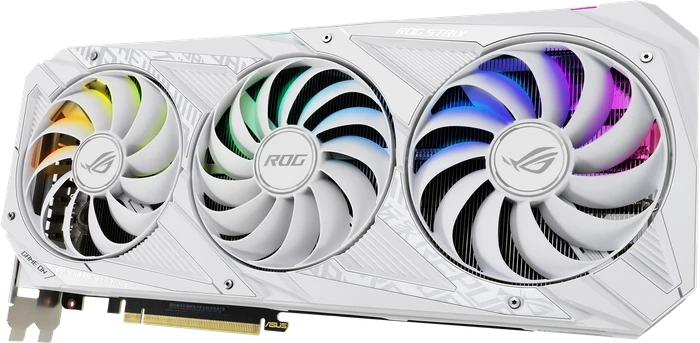 ASUS ROG Strix GeForce RTX 3090 White, ROG-STRIX-RTX3090-24G-WHITE, 24GB GDDR6X, 2x HDMI, 3x DP