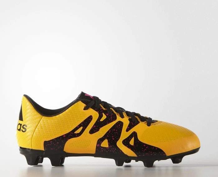 adidas X15.3 FG/AG solar gold/core black/shock pink (Junior)