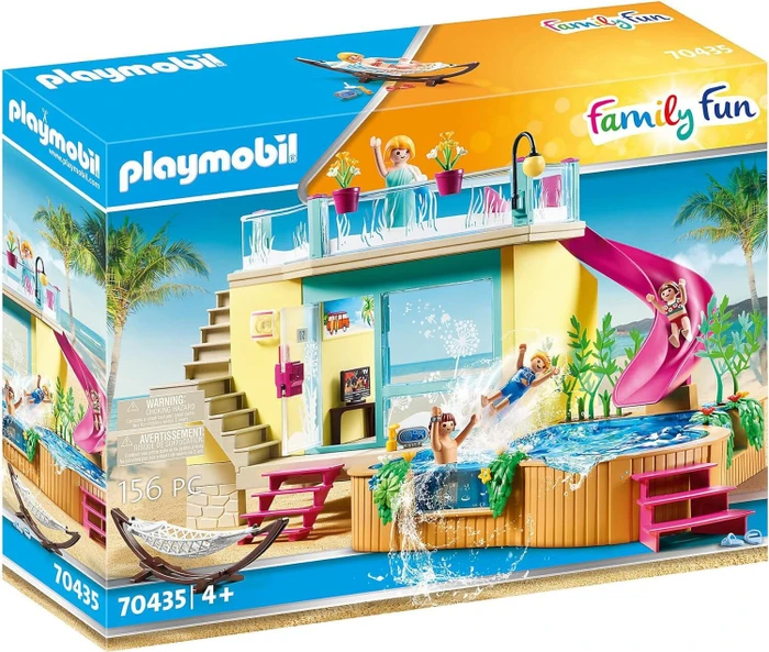 playmobil Family Fun Bungalow mit Pool