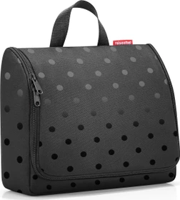 Reisenthel Toiletbag XL glossy dots black
