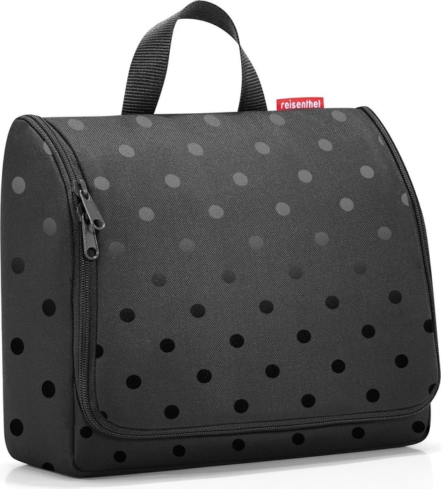Reisenthel Toiletbag XL glossy dots black