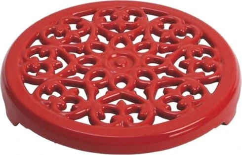 Zwilling Staub Serving Topfuntersetzer Lilie 23cm kirschrot