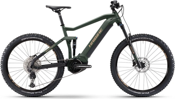 Haibike AllTrail 4 27.5 green/black/caramel matt Modell 2022