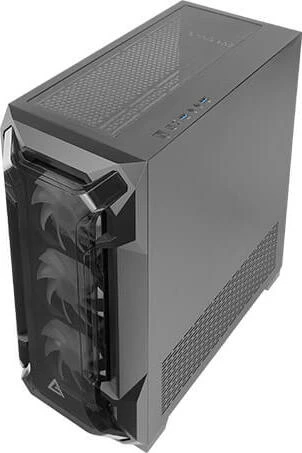 Antec Dark League Dark Fleet DF600 Flux, Glasfenster
