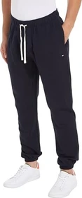 Tommy Hilfiger Flag-Stickerei und Bündchen Trainingshose lang desert sky (Herren)