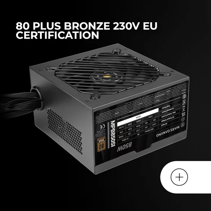 Mars Gaming MPB850SI schwarz 850W, ATX 2.4
