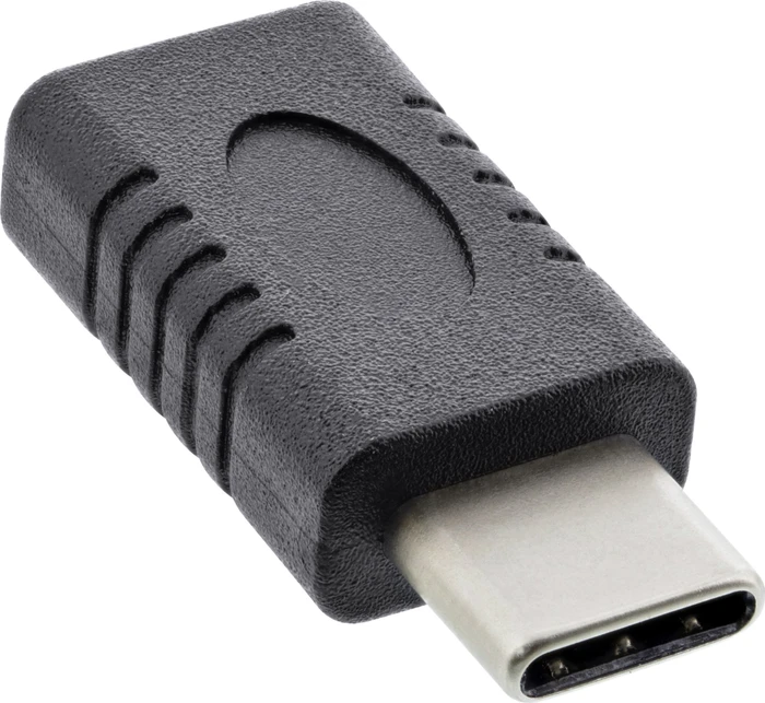 InLine USB-C 3.1 [Stecker] auf USB-C 3.1 [Buchse] Adapter schwarz