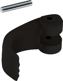Leki Speed Lock +/2+ Hebel inkl. Rändelrad 18/16mm schwarz