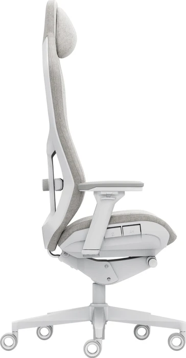 Fractal Design Refine 2 Fabric Light Stoff Gamingstuhl, hellgrau/weiß