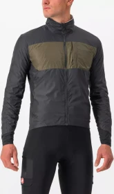Castelli Unlimited Puffy Fahrradjacke black/tarmac (Herren)