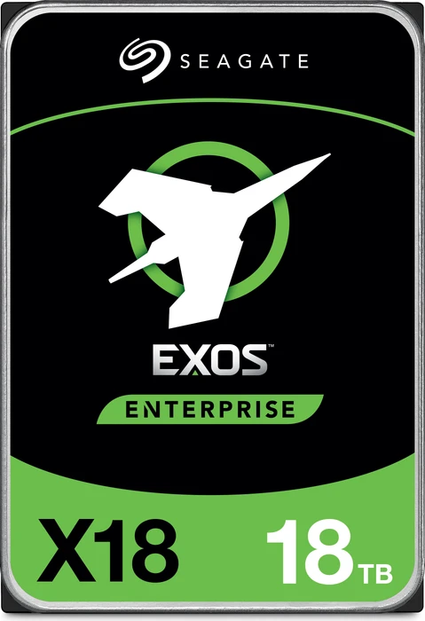 Seagate Exos X X18 18TB, SED, 24/7, 512e/4Kn / 3.5" / SATA 6Gb/s