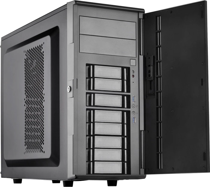 SilverStone Case Storage CS380 V2, schwarz