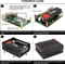 Geekworm Gehäuse für Raspberry Pi 5, kompatibel mit X1001/X1000/X1003/X1004/X1015/M300/M400/Q200, schwarz Vorschaubild