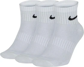 Nike Everyday Lightweight Ankle Socken weiß/schwarz, 3 Paare