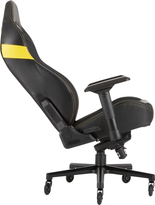 Corsair T2 Road Warrior Gamingstuhl, schwarz/gelb