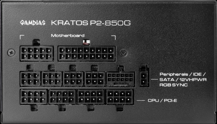 Gamdias Kratos Gold P2-850G 850W, ATX 3.0