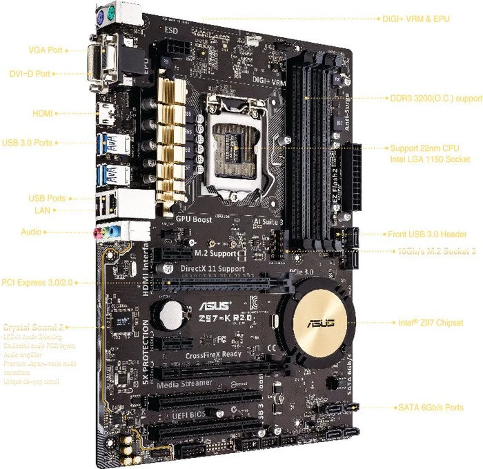 ASUS Z97-K R2.0 (Intel 1150)