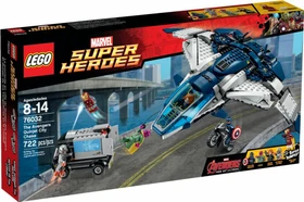 LEGO Marvel Super Heroes Spielset - Avengers Verfolgungsjagd mit dem Quinjet