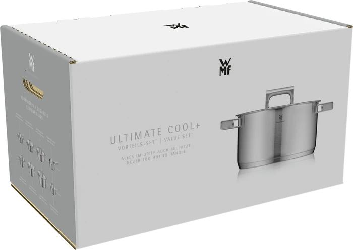 WMF Ultimate Cool+ Kochtopf-Set, 4-tlg.