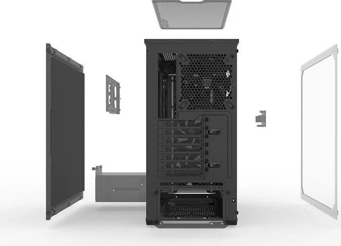 be quiet! Pure Base 500 FX, schwarz, Glasfenster