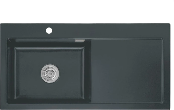systemceram Mera 100 SL Einbau Becken links schiefer