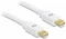 DeLOCK Mini DisplayPort/Mini DisplayPort 1.2 Kabel weiß, 1.50m Vorschaubild