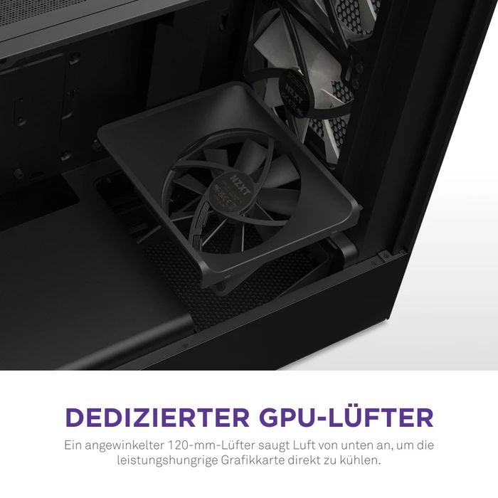 NZXT H5 Flow RGB, schwarz, Glasfenster