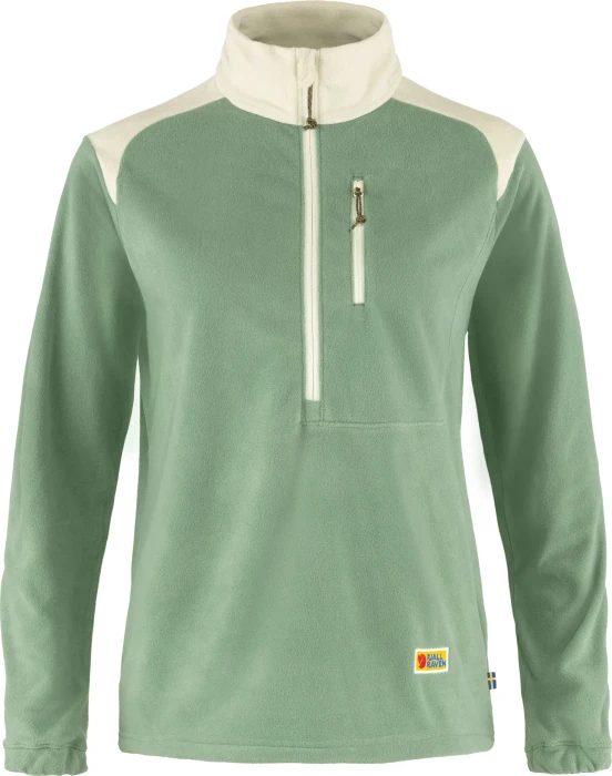 Fjällräven Vardag Lite Fleece Pullover sage green/chalk white (Damen)