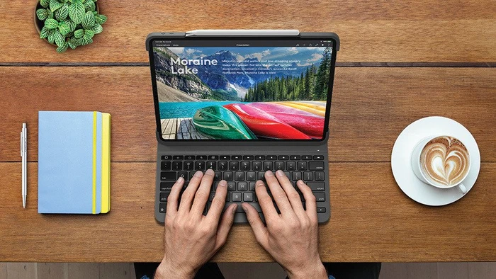 Logitech Slim Folio Pro für iPad Pro 11" 1. Gen, schwarz, DE