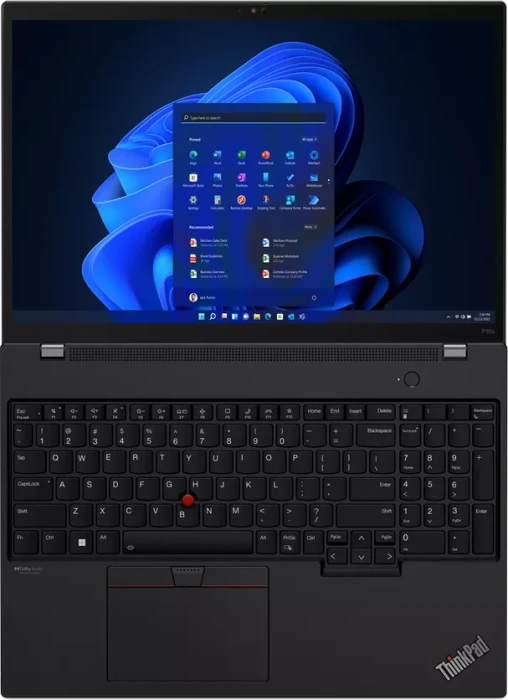 Lenovo ThinkPad P16s G2 (AMD), Villi Black, Ryzen 7 PRO 7840U, 32GB RAM, 1TB SSD, DE