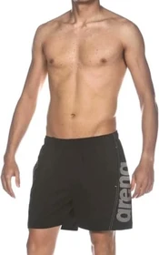 Arena Fundamentals Logo R Badeshorts schwarz/weiß (Herren)