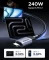 Ugreen USB4 Kabel, USB4, 40Gb/s, 8K60Hz, 240W PD 3.1, USB-C Stecker auf USB-C Stecker, schwarz, ummantelt, 1m Vorschaubild