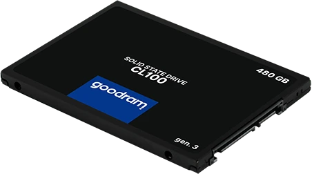 goodram essential CL100 gen.3 480GB, 2.5" / SATA 6Gb/s