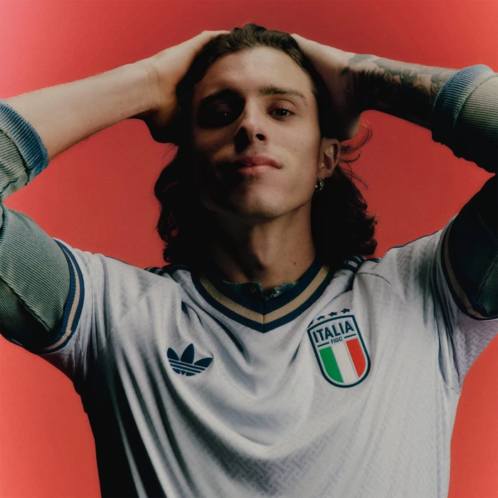 adidas Italien Authentic 2026 Auswärtstrikot kurzarm aeroblue (Herren)