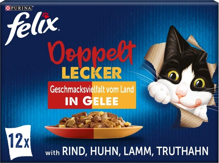 Purina Felix So gut wie es aussieht Doppelt Lecker