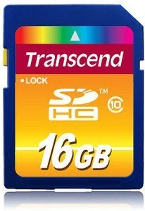 Transcend 16GB, Class 10