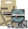 Epson LK-4TBJ Beschriftungsband, 12mm, schwarz/transparent matt Vorschaubild