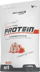 Best Body Nutrition Gourmet Premium Pro Protein Strawberry Cream 1kg