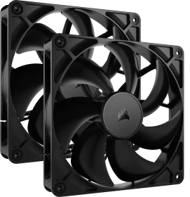 Corsair RS Series RS140, schwarz, 140mm, 2er-Pack