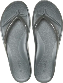 Crocs Miami Round Toe Jelly Flip carbon jelly (Damen)