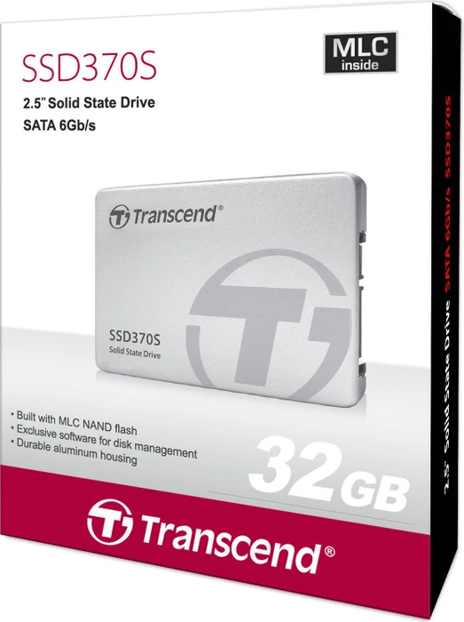 Transcend SSD370S 32GB, 2.5" / SATA 6Gb/s