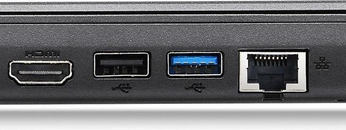 Acer Aspire ES1-572-397W, schwarz, Core i3-6100U, 8GB RAM, 256GB SSD, DE