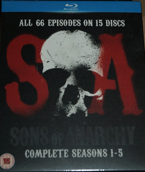 Sons Of Anarchy Box (Season 1-5) (Blu-ray) (UK)