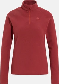 Odlo Rigi Mid Layer Half Zip Laufshirt langarm spiced apple (Damen)